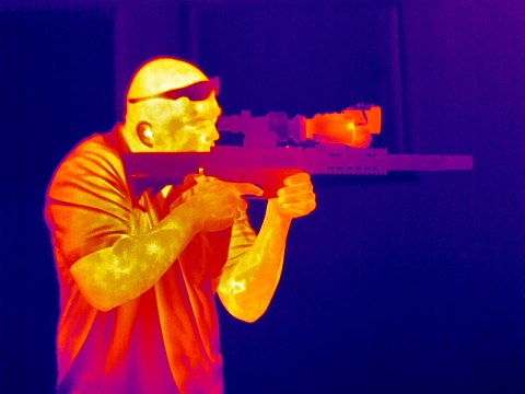 color thermal analysis of the M1-D thermal imager
