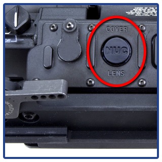 NUC is non uniformity correction calibration button on the scope