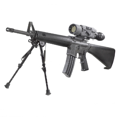 x26 thermal rifle scope mounted