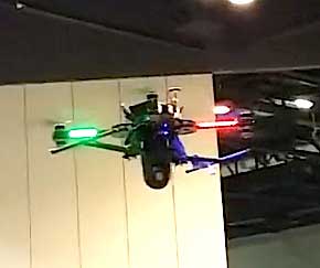 M1-D PTZ infrared camera on a UAV