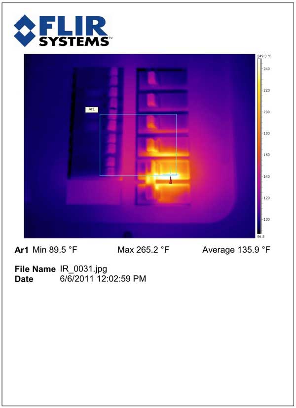 PDF export from FLIR ThermaCam Quickview software