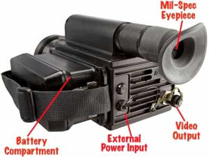MilCam Recon XP 3-5 Thermal Imager features