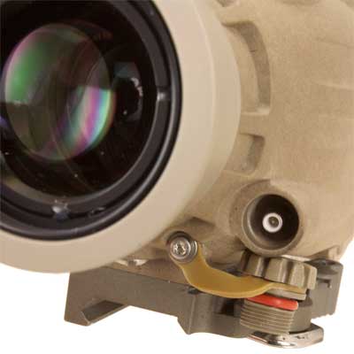 An image of the X27 thermal scope output