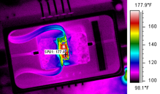 Electronics manufacturing infrared thermal profiling
