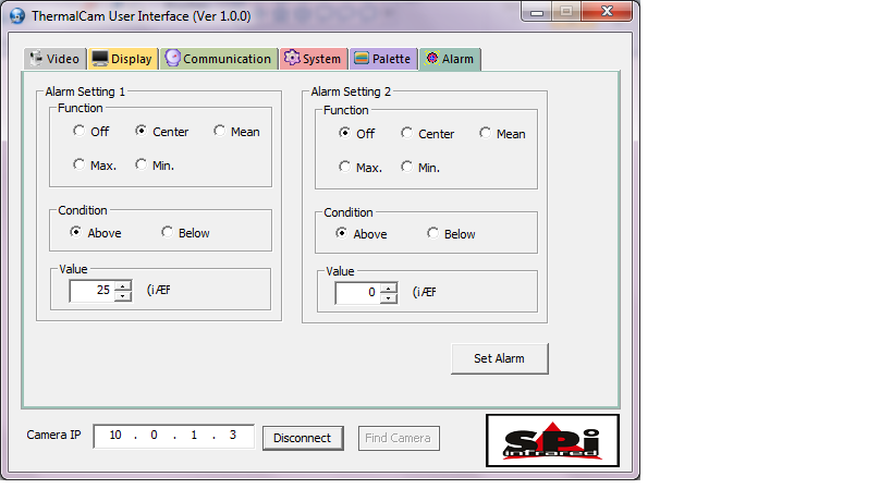 Sample screen shots of the IRXP USER interface GUI included with each purchase.