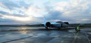 NASA WB-57F plane
