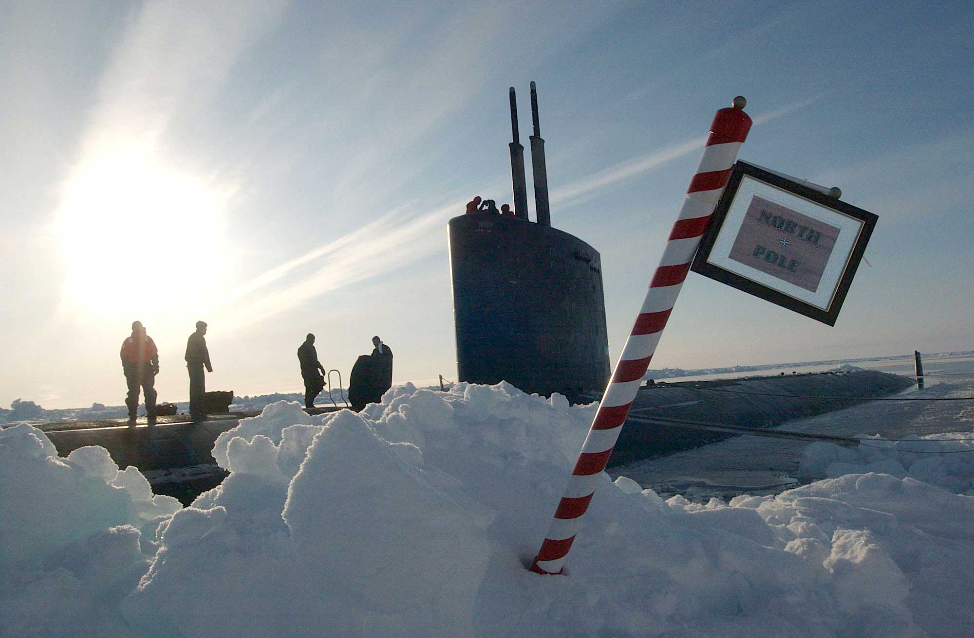 far infrared may be effecting polar ice caps