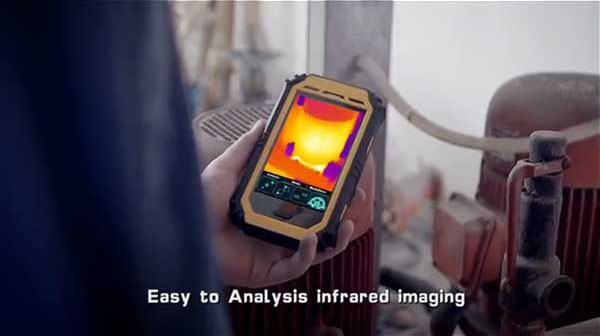 Therma-Pad Tablet FLIR android mobile thermal camera is easy to use