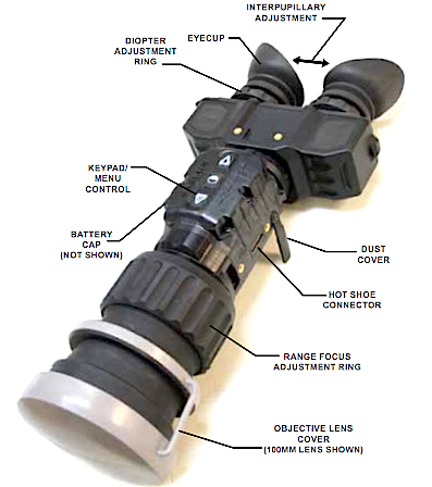Thermal flir binoculars
