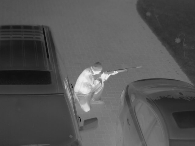 Uav uas drone flir image