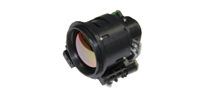 long range germanium Gm thermal FLIR continuous zoom lens