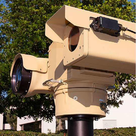 Long Range PTZ thermal FLIR imaging EOIR Pan Tilt PTZ LRF Cooled uncooled surveillance Security Gimbal camera