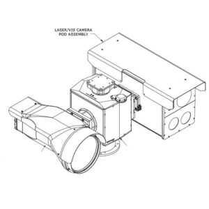 Long Range PTZ thermal Imaging FLIR imaging EOIR Pan Tilt PTZ LRF Cooled MWIR uncooled LWIR ISR surveillance Security Gimbal camera pedestal turret Radar