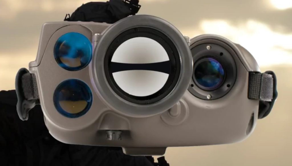 Long range thermal flir binoculars