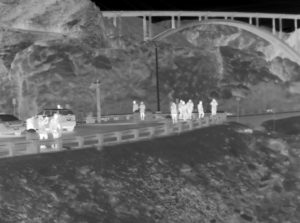 Long range thermal imaging FLIR human detection