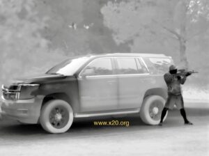 Long range PTZ thermal imaging FLIR scope camera