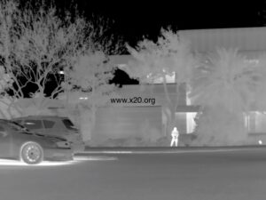 Long range PTZ thermal imaging FLIR camera