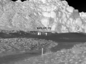 Long range PTZ thermal imaging FLIR camera