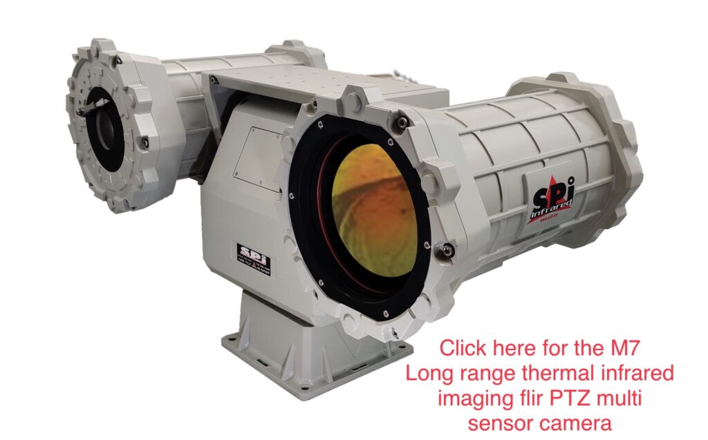 M7 long range PTZ thermal imaging flir camera