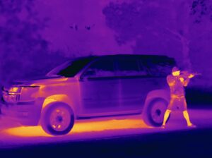 Long range thermal imaging cameras