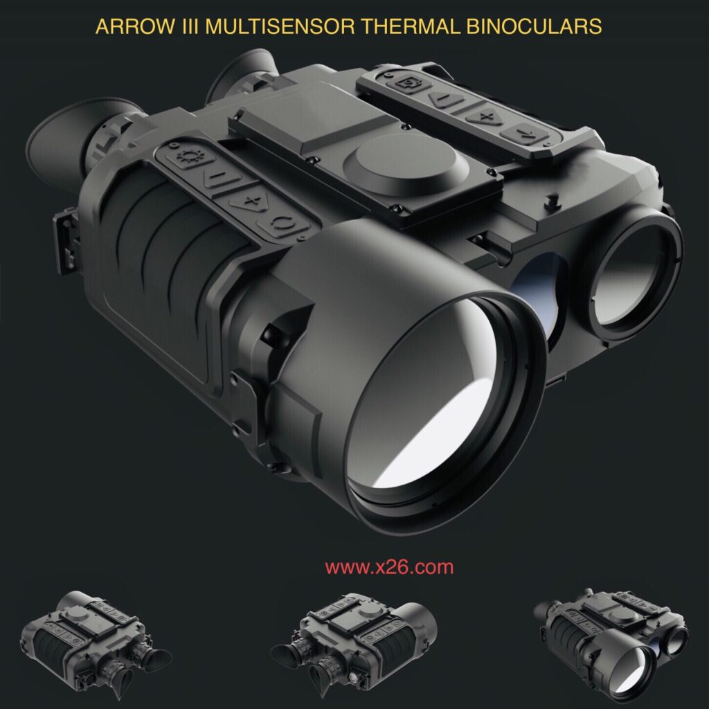 Long range thermal binocular